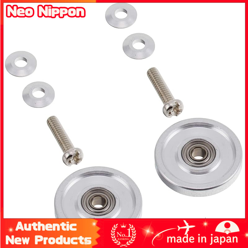 Tamiya Mini 4WD Upgrade Parts Series No. 437 GP.437 13mm All-Aluminum Bearing Roller 15437