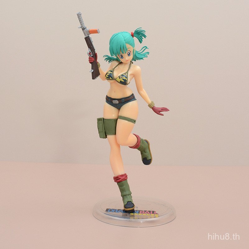 Dragon Ball สาว Dragon Ball สาว Bulma Bulma ชุดทหารบิกินี่อะนิเมะรูป