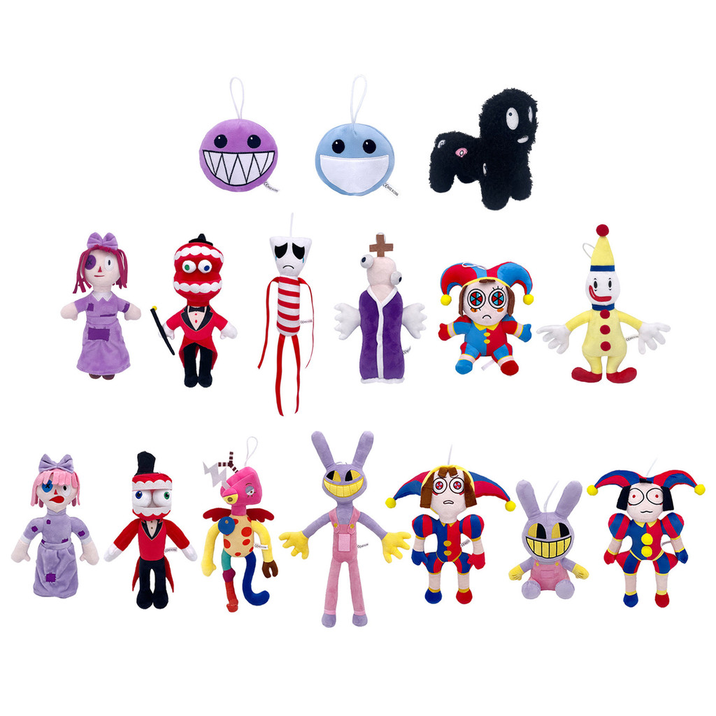 Style THE AMAZING DIGITAL CIRCUS CIRCUS ตุ๊กตา Harley Quinn ตุ๊กตาของเล่นตุ๊กตา DL2512.4