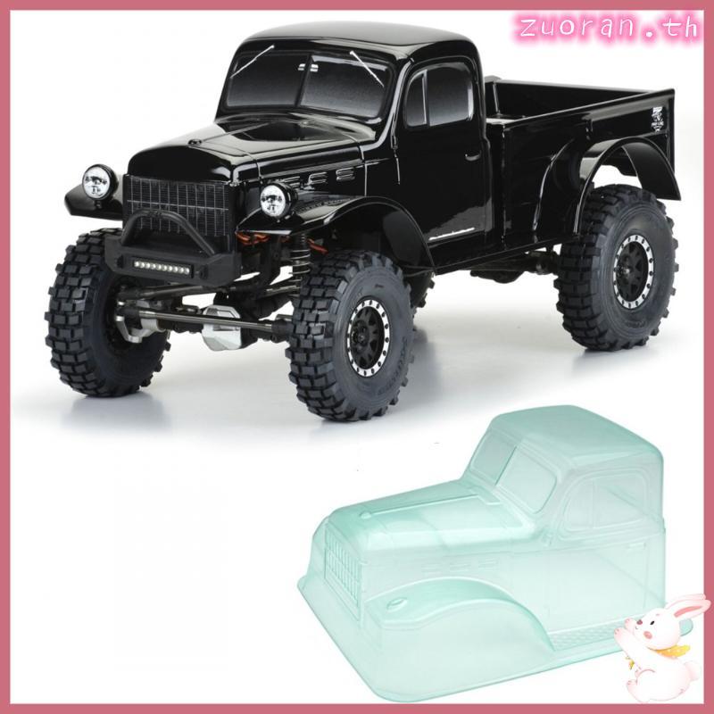 ZUO RC Pickup Trunk Body Shell เปลือกโปร่งใสดัดแปลงสําหรับ SCX10 1 10 RC รถ