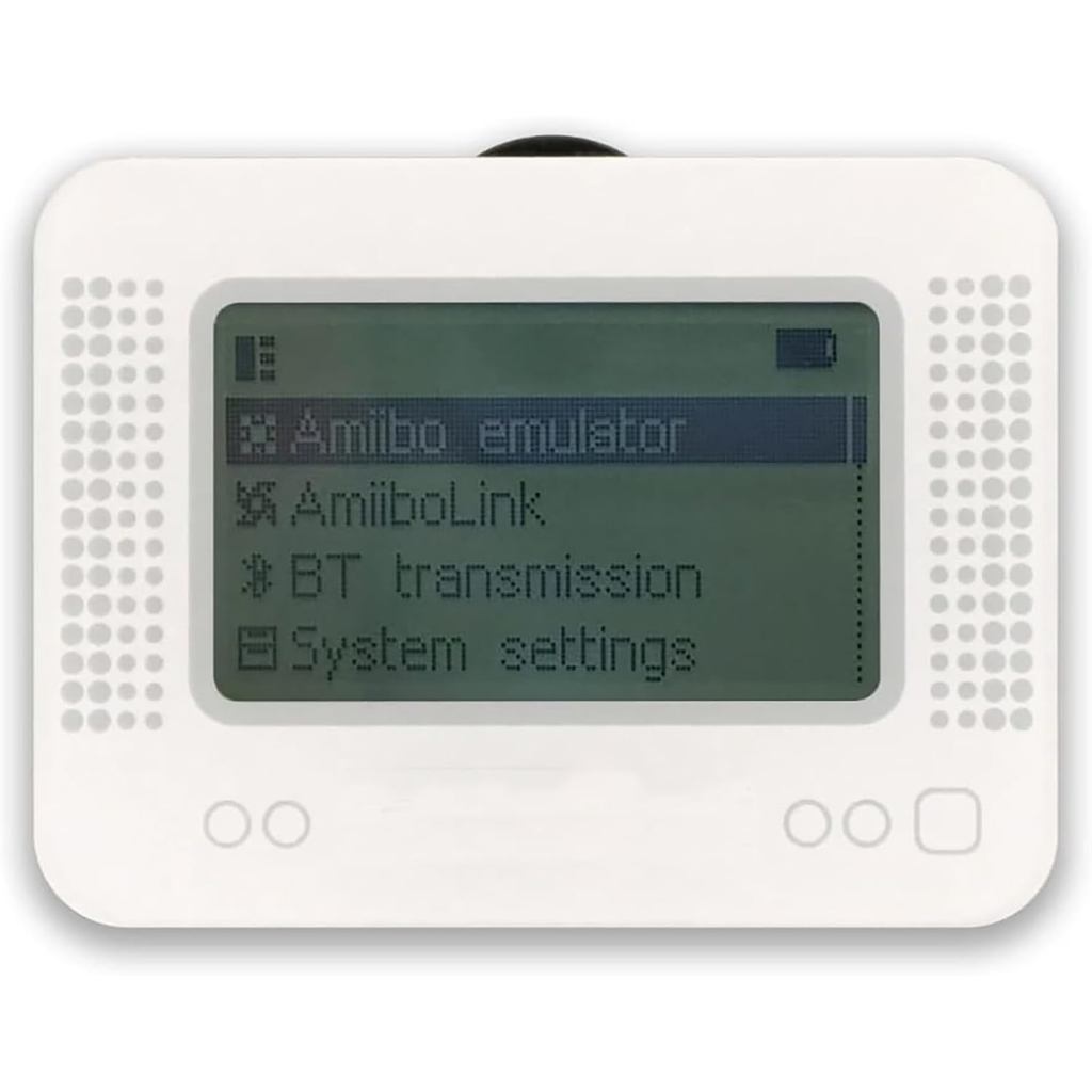 Allmiibo Smart NFC Emulator, Compatible with Switch/3DS, 50+ Games and 3000 NFC Data Storage, 1.2" O