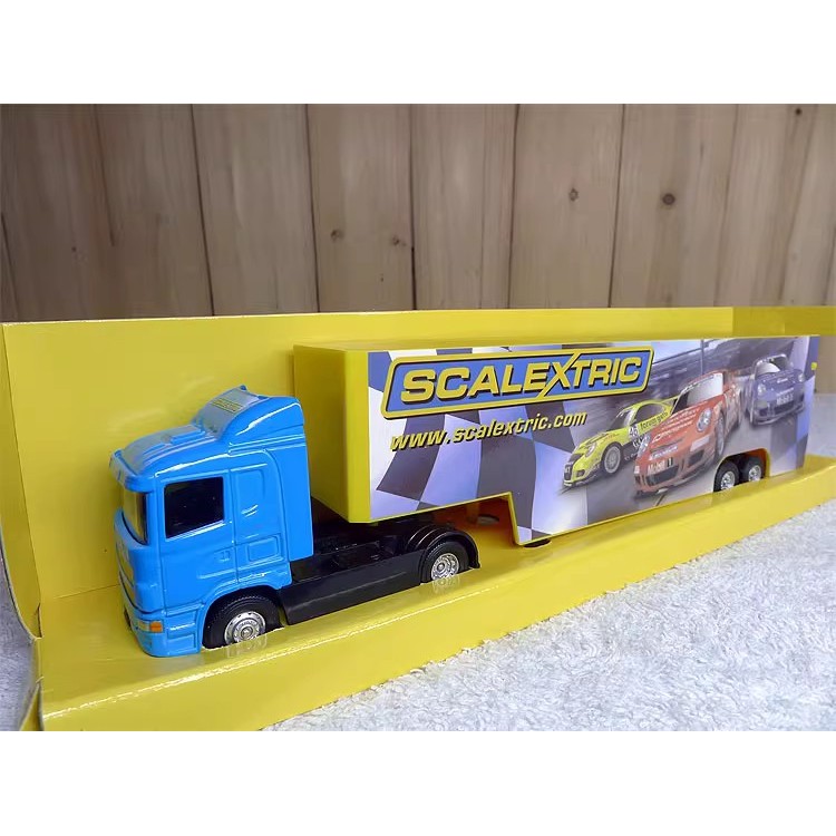 Racing Team Scalextric Scalextric Container Container Truck Model Paparazzi CORGI 1: 64
