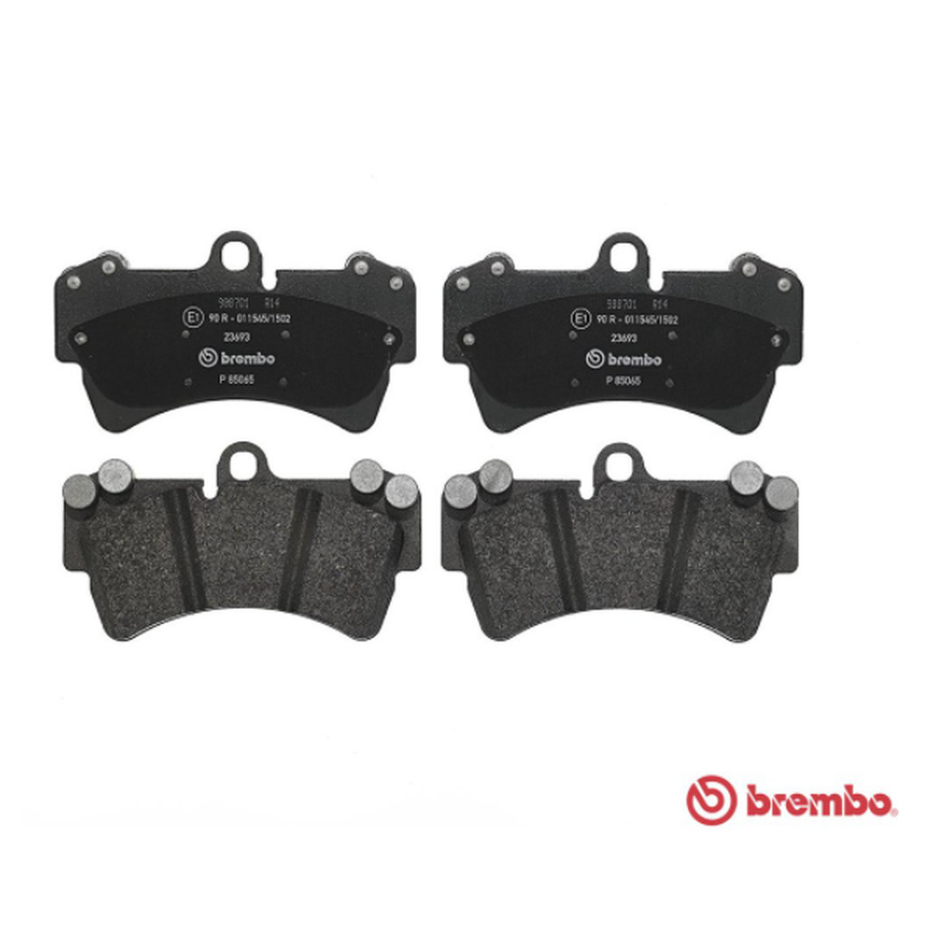 ผ้าดิสเบรคหน้า PORSCHE CAYENNE 9PA 2002- AUDI Q7 TDI TFSI FSI Quattro 2006- ปั๊มBrembo 18Z 6pot