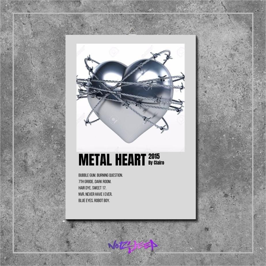 อัลบั้มเพลง Metal Heart band โดย Clairo mdf