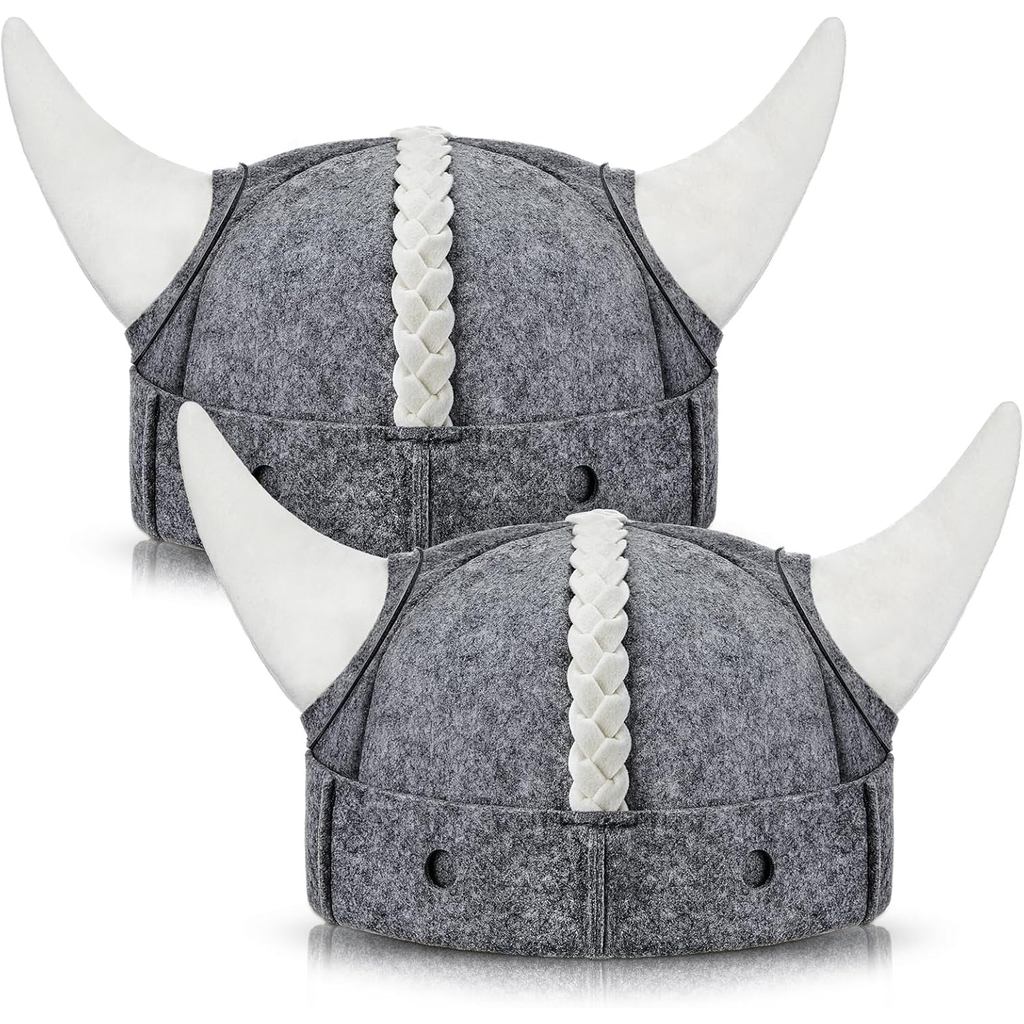 JaGely 2 Pcs Sauna Hat Viking Russian Banya Wool Sauna Cap for Women Men Finnish Ukraine Bath Access