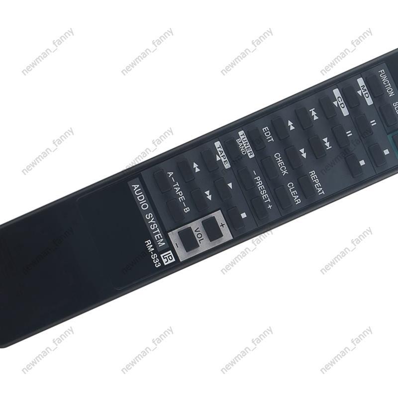 RM-S33 รีโมทคอนโทรลระบบ HCDH801 MHC701 MHC-701 MHC-801 MHC-S30 MHC801 MHCS30 STD777ES อุปกรณ์เสริม - รูปที่ 3