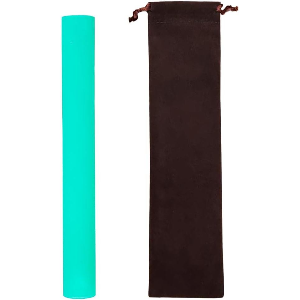 Singing Bowl Mallet Hollow Acrylic Silicone Rubber Striker Mallet for Playing Quartz Crystal Singing