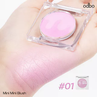 ODBO Mini Mini Blush 1.5g เติมความสดใสให้หน้าแก้ม ด้วยบลัชออนเนื้อฝุ่นโปร่งแสง โอดีบีโอ สีชัด ติดทนนาน