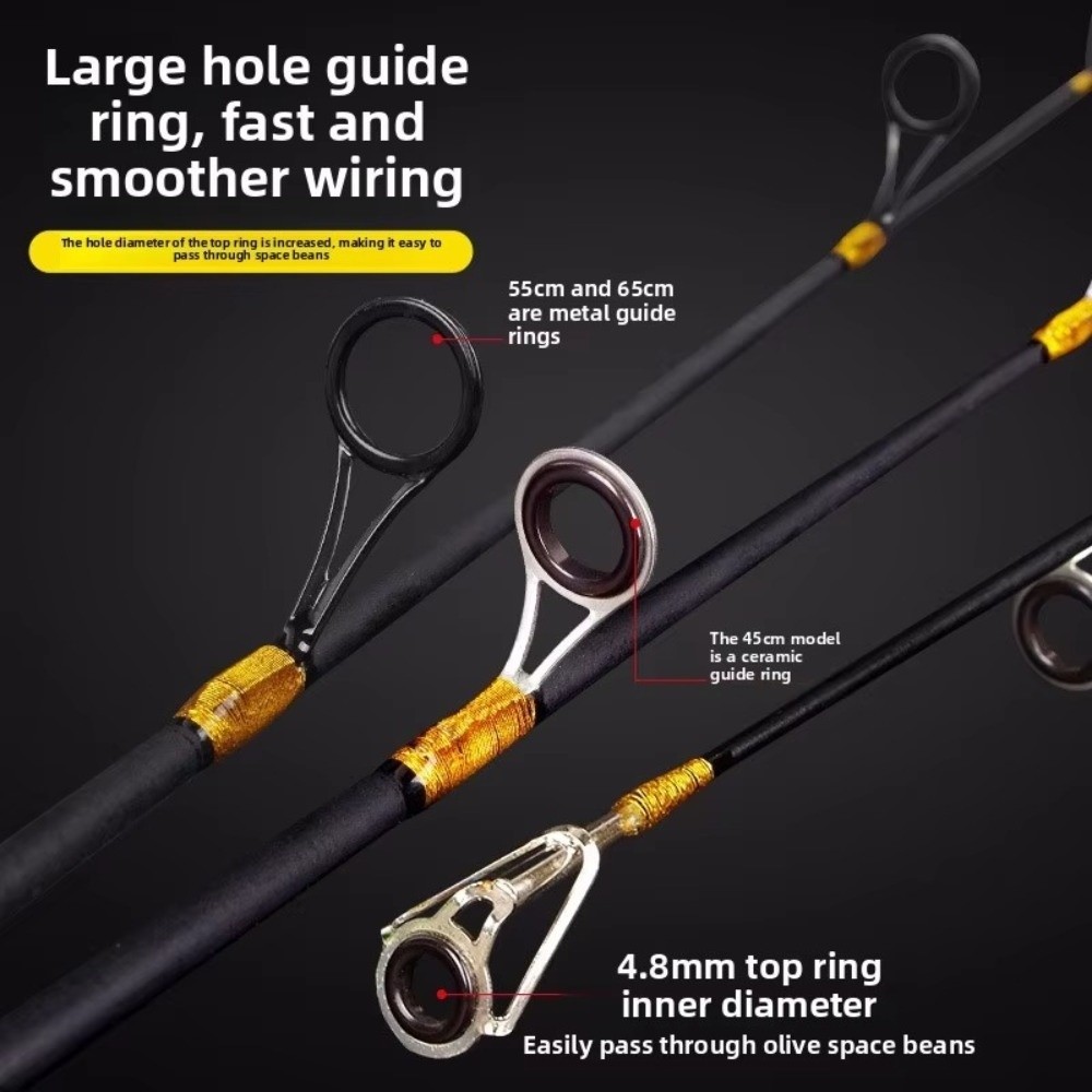 เบ็ดตกปลา Combo Ultralight ขนาดเล็ก กะทัดรัด สำหรับคนที่ชอบตกปลาน้ำจืด - รูปที่ 6