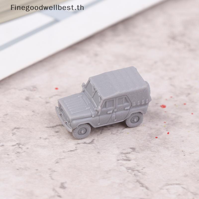 FBTH 1 PCS 1/144 Scale UAZ-469 4x4 Light Utility สีเทารุ่นรถชุด 3D การพิมพ์ Scale รุ่น Jeep รุ่น HOT