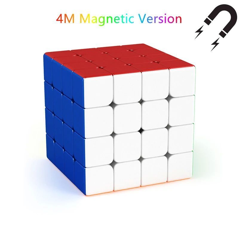 Moyu Cube,แม่เหล็ก 4x4x4 Cube,MOYU Meilong 4Mแม่เหล็ก 4x4 Speed Cube Professional magic Cube, 4*4*4 