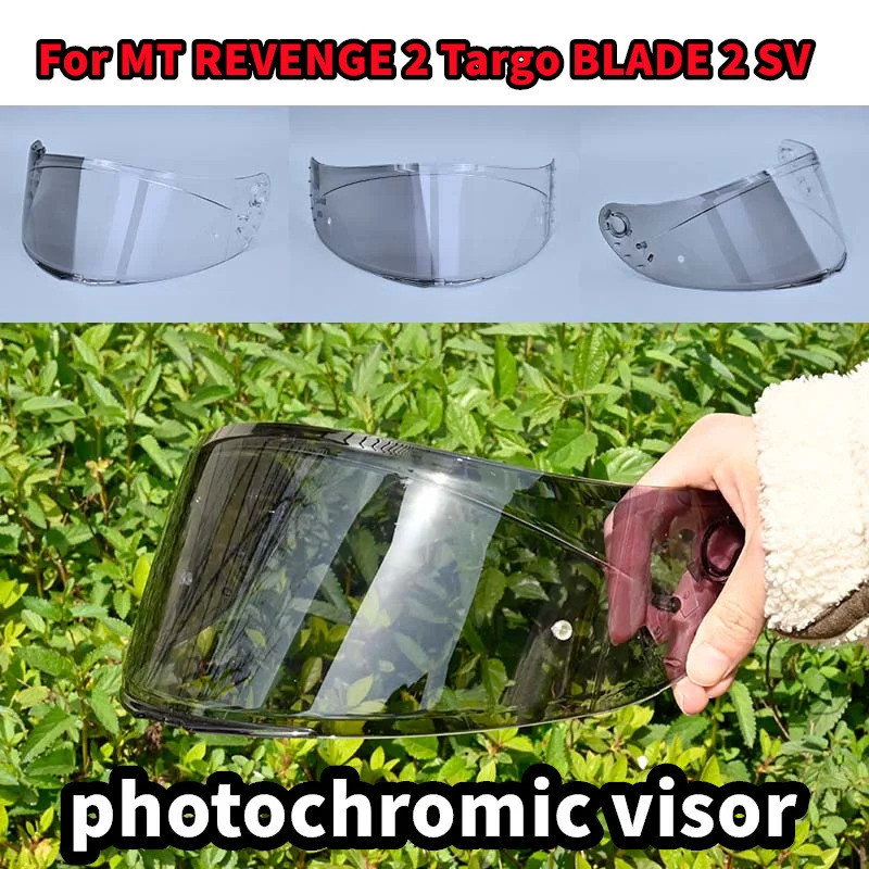 ReadyStockPhotochromic VisorสําหรับMT v14 หมวกกันน็อค REVENGE 2 Targo BLADE 2 SV RAPID PROสําหรับMT 