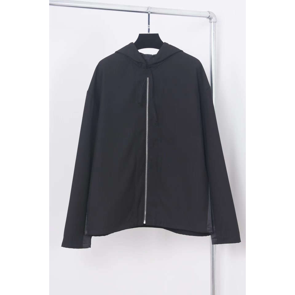 Rick Studio Original Triangle Metal Logo Wool Blended Jacket