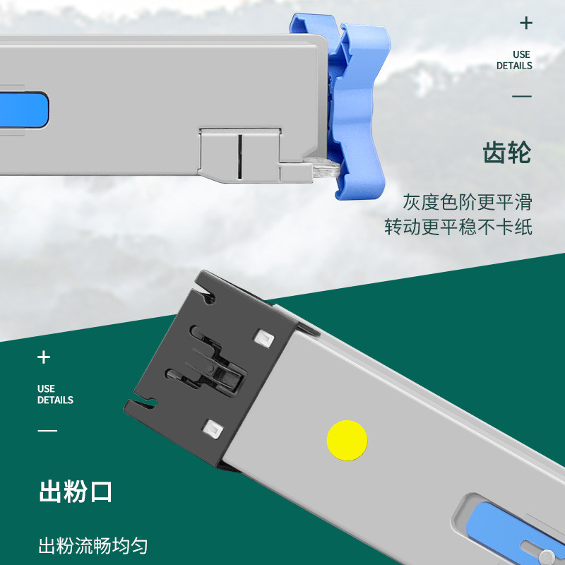 เหมาะสําหรับ HP HP E77822dn กล่องแป้ง 77825dn E77830z กล่องผงหมึก W9040MC รองรับหลอด Selenium กลอง
