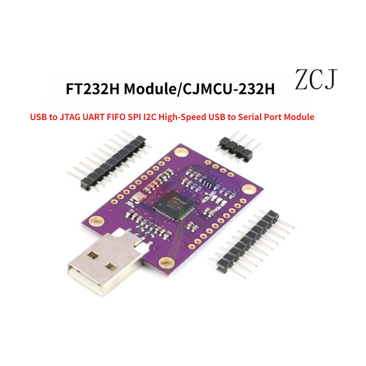 FT232H โมดูล USB ถึง JTAG/UART/FIFO SPI/I2C ความเร็วสูง