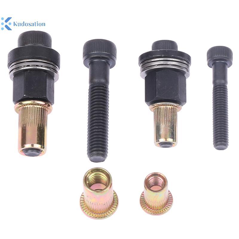 Kudosation M6 M8 Rivet Nut s คู่มือ Riveter คอลัมน์สแตนเลสหกเหลี่ยมถั่ว AM6SS AM8SS DIY เจาะ Rivet ด