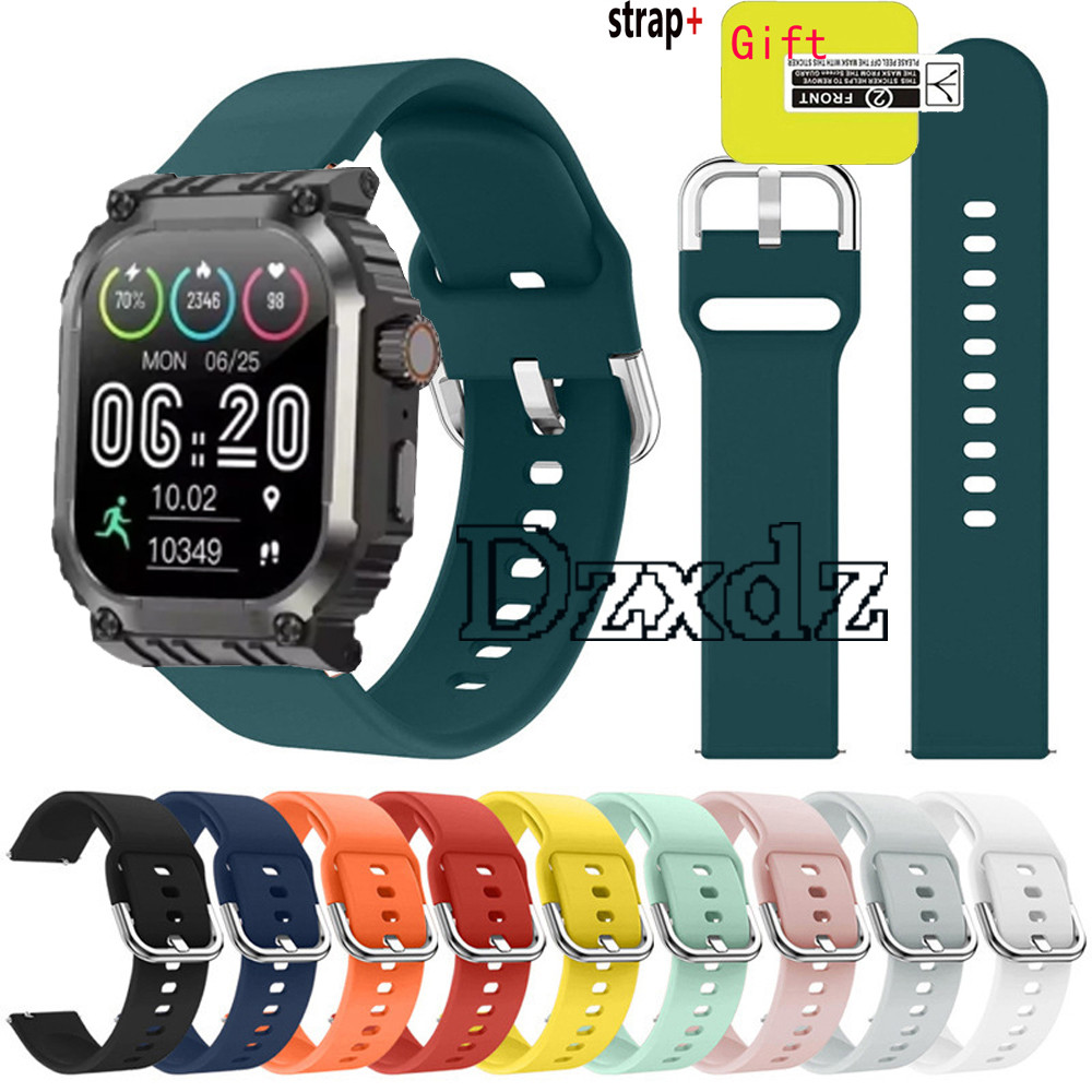 AXON G-Connect สมาร์ทนาฬิกาซิลิโคนสําหรับ AXON G-Connect สมาร์ทนาฬิกาสายรัดข้อมือสร้อยข้อมือกีฬาเข็ม