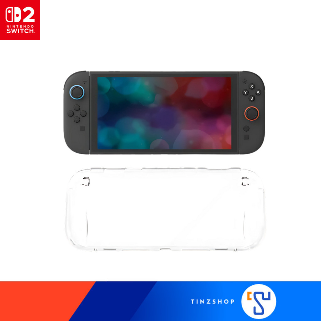 [ส่งด่วน] [Switch2] GeekShare Transparent Protective TPU Case For NintendoSwitch2 : เคสใส TPU นินเทน