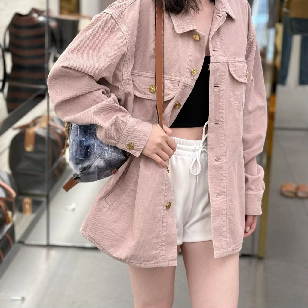 X8KW CEL# 2025Early Autumn New Fashion Casual Style Simple Elegant Age-Reducing Versatile Turn-Down 