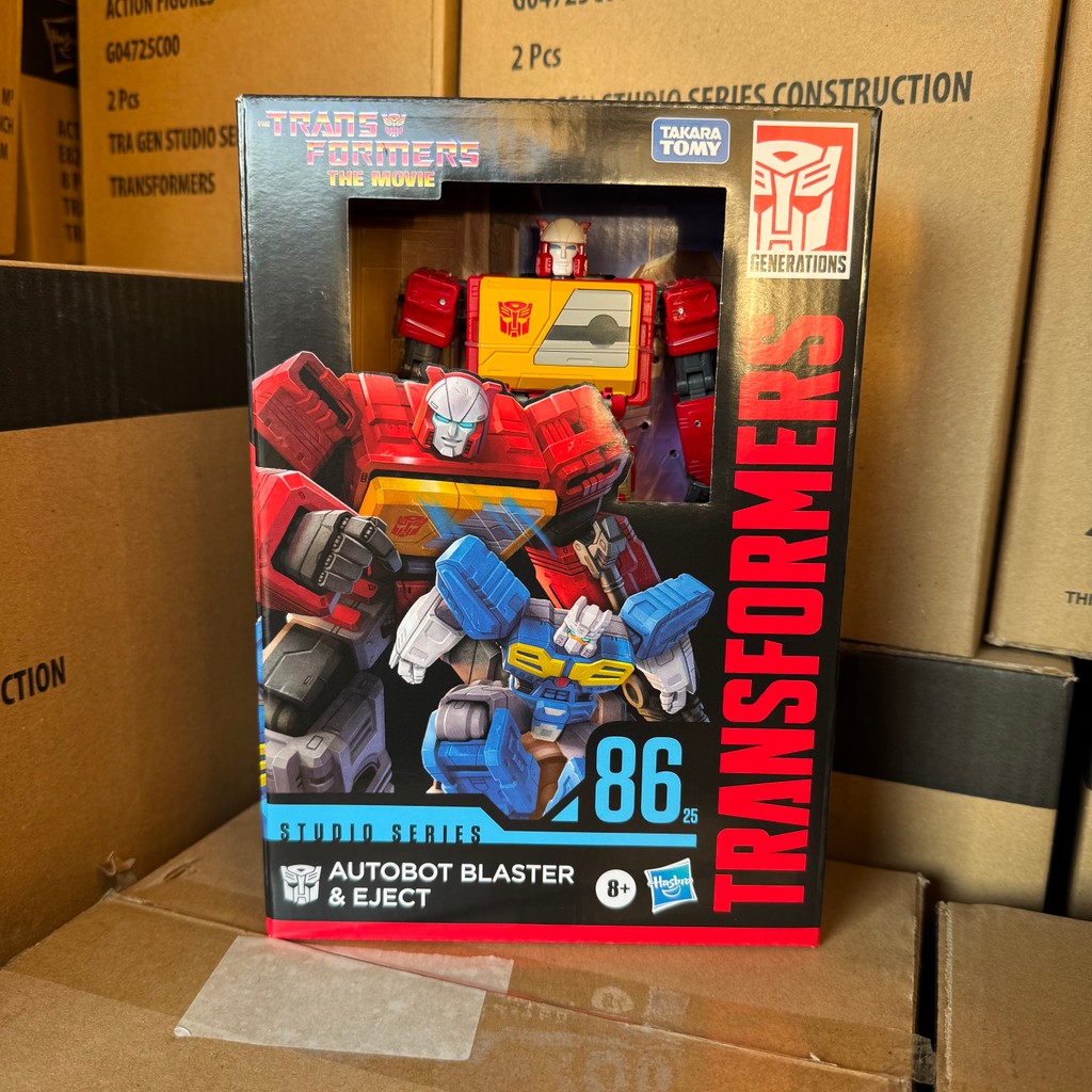 Hasbro SS 86 Recorder Transformers Handed-up Series V-Class G1 Recorder+Ejection Reprint
