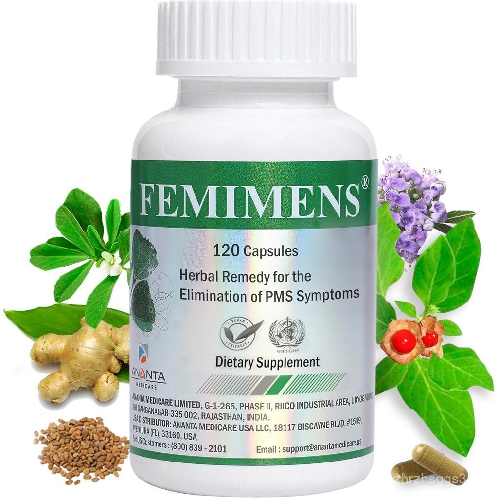 FEMIMENS – อาหารเสริมสนับสนุน PMS สําหรับผู้หญิง – บรรเทา PMS สําหรับผู้หญิง & อาการคริวประจําเดือน 