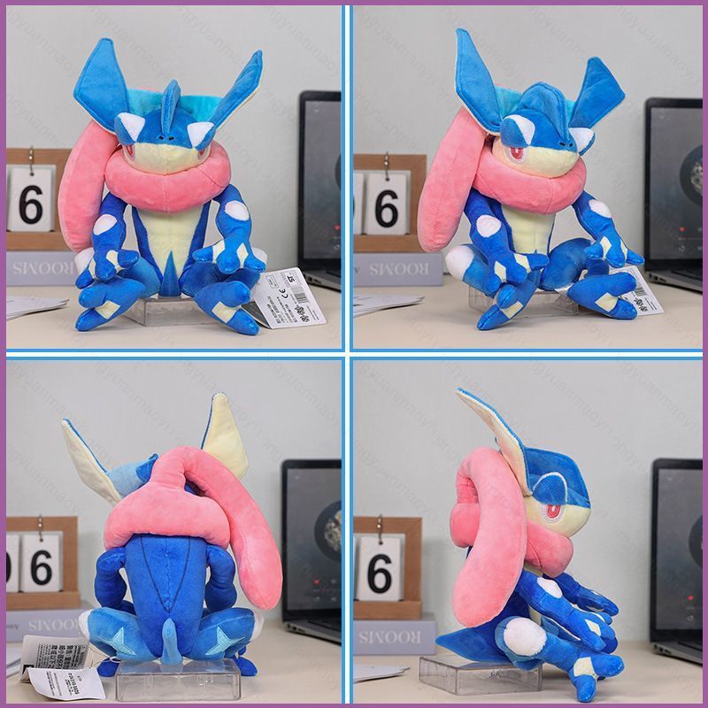 ZY1 Pokemon Greninja ตุ๊กตาตุ๊กตาของขวัญสําหรับเด็กผู้หญิงตุ๊กตาของเล่นตกแต่งบ้านสําหรับคอลเลกชันเด็
