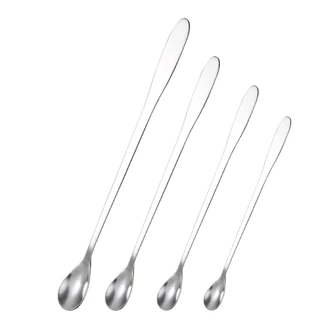 A&D Comfy ช้อนคนด้ามยาว สแตนเลส304 ช้อนชงกาแฟ 19cm/22cm/26/30 cm stainless steel stirring spoon