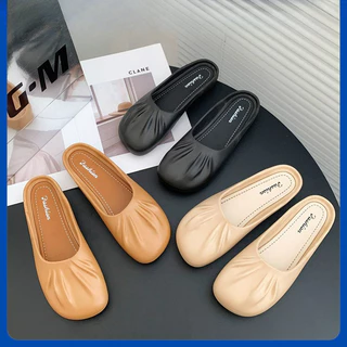 icy.sport🧸 พร้อมส่ง🧸 "X205" รองเท้าคัชชู สีพื้น พื้นนิ่ม ใส่สบาย สำหรับผู้หญิง