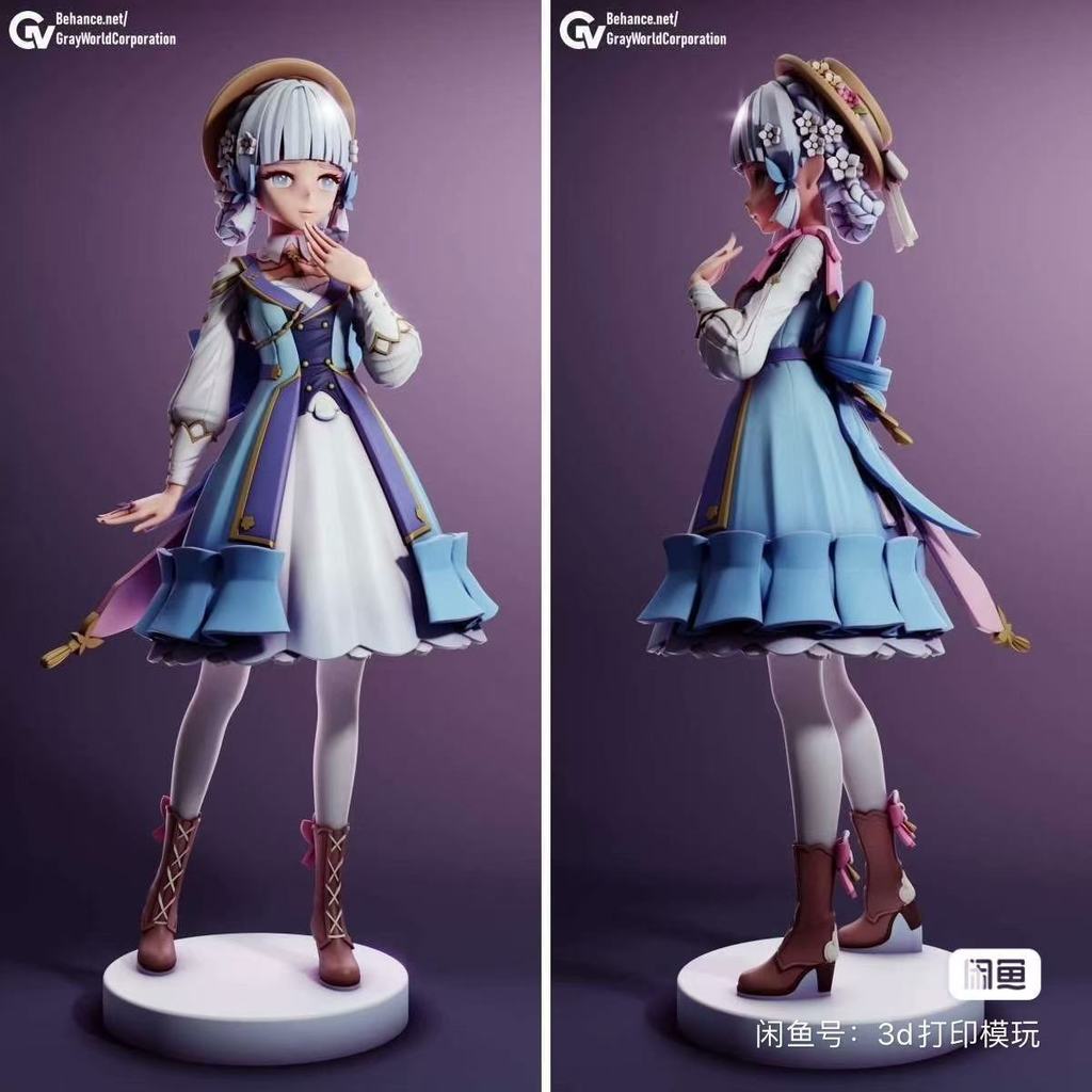 สินค้าใหม่ พร้อมส่ง Kamisato Kamisato Ayaka Ayaka Genshin Garage เรซิ่น สีขาว รุ่น D20251123