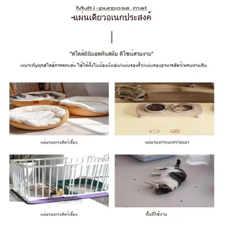 แผ่นรองPVCกันลื่น สำหรับกรง/รั้ว น้องหมาน้องแมว กันน้ำ-กันเปื้อนปัสสาวะ เช็ดง่ายทันที ไม่ต้องสารเคมีแรง เย็นชื้น ปลอดภัย
