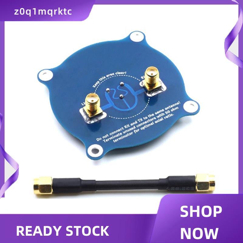 z0q1mqrktc Triple Feed Patch Array Antenna 5.8G 9.4DBI Circular Polarized FPV Antenna forRC Fatshark