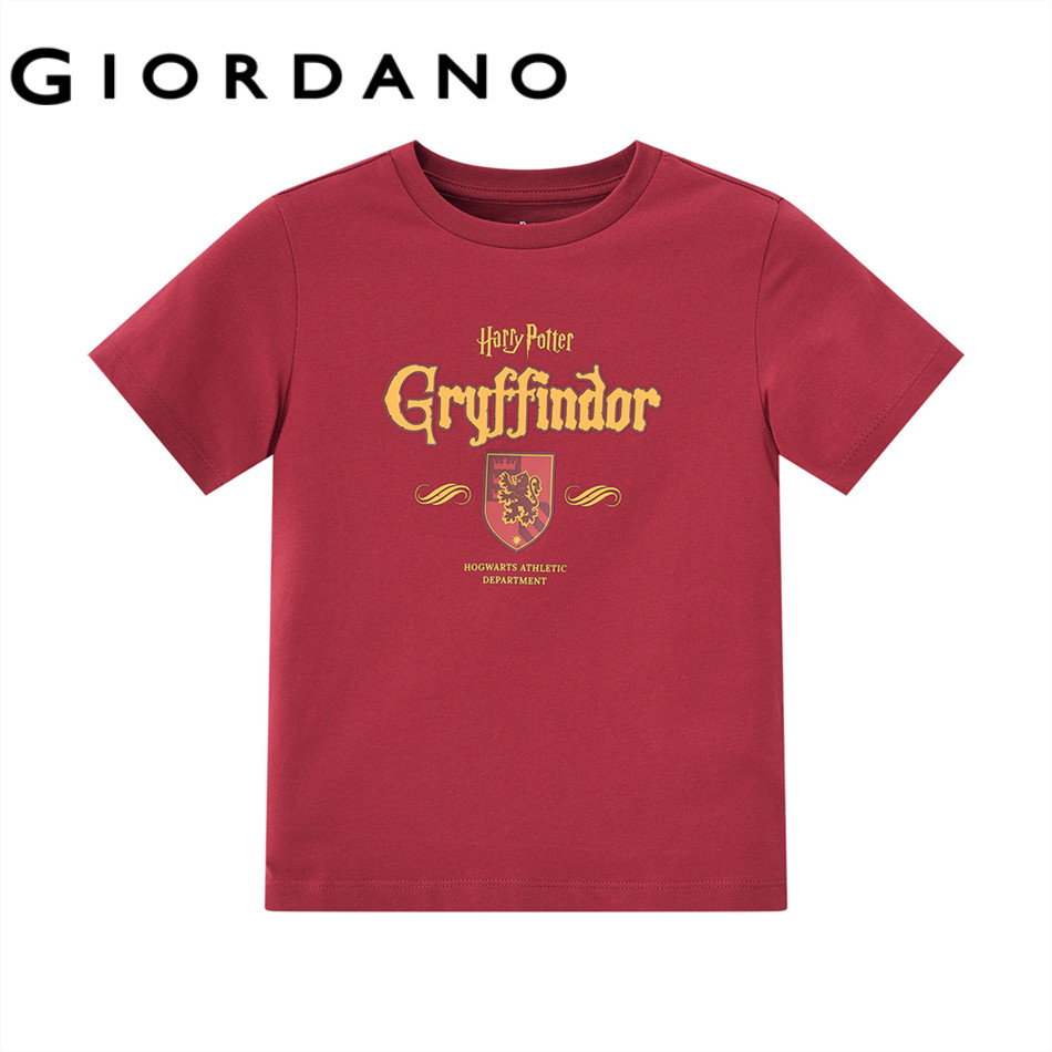 GIORDANO เสื้อยืดเด็ก Junior's Cotton Printed Tee (Harry Potter) 03085284