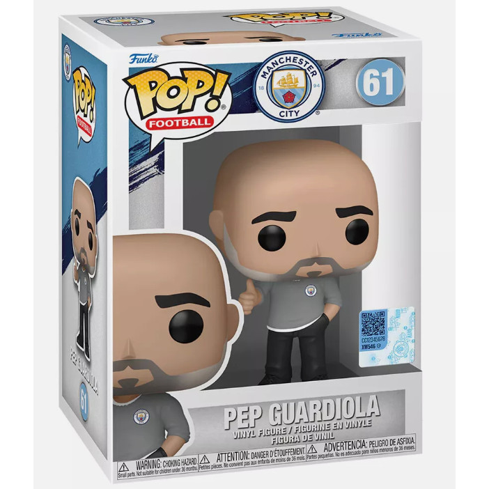 ฟุตบอลแมนเชอร์ซิตี้ - PEP GUARDIOLA #61 FUNKO POP - ใหม่