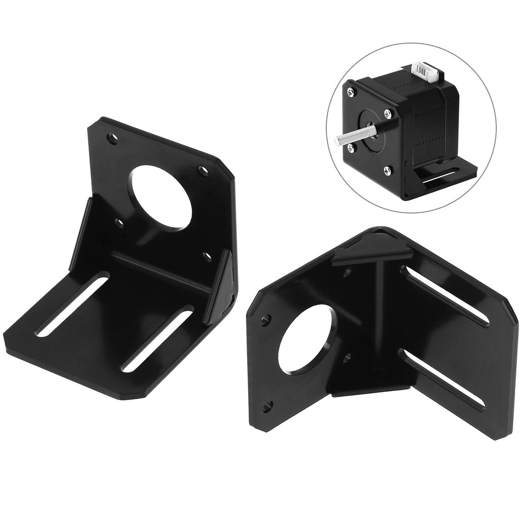 NEMA 17 Steppr มอเตอร์อุปกรณ์เสริมวงเล็บสนับสนุนติดตั้ง L ประเภท Bracket Mount 42 Stepping Stepper ม