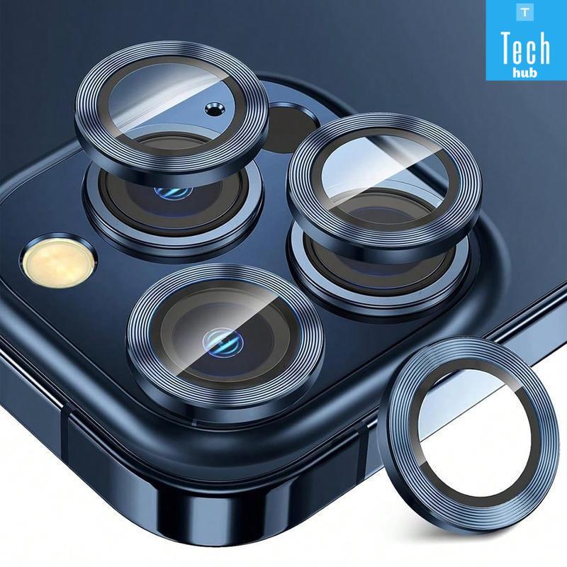 1แถม1 ได้2ชุด  กันเลนส์กล้อง สำหรับ lPhone 17Pro / 17Pro Max 16Pro 16ProMax 15 pro max 14 promax  แห