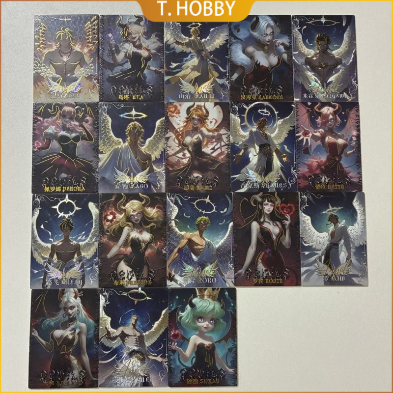 Oriental Artistic Conception One Piece AVD A ชุดการ์ดวันพีซ 18 ใบ การ์ดสะสมการ์ดวันพีซ