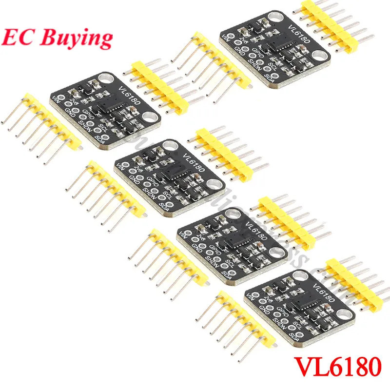 5 ชิ้น/1 ชิ้น VL6180 VL6180X Range Finder Optical ตั้งแต่เซนเซอร์โมดูลสําหรับ Arduino I2C IIC 3.3 โว