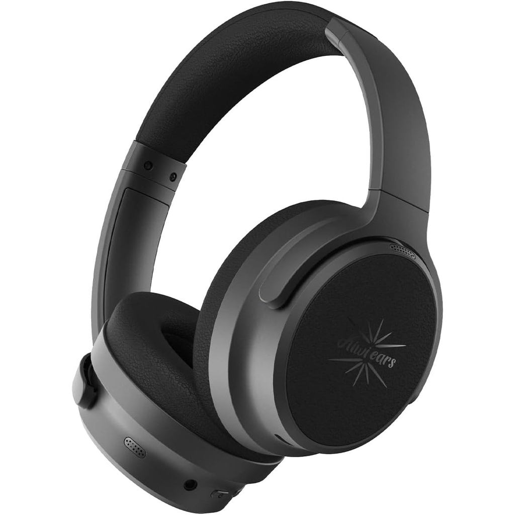 Linsoul Kiwi Ears Ardor Bluetooth 5.4 Over Ear Headphones, Wireless DJ Studio Monitor, Dual Dynamic 