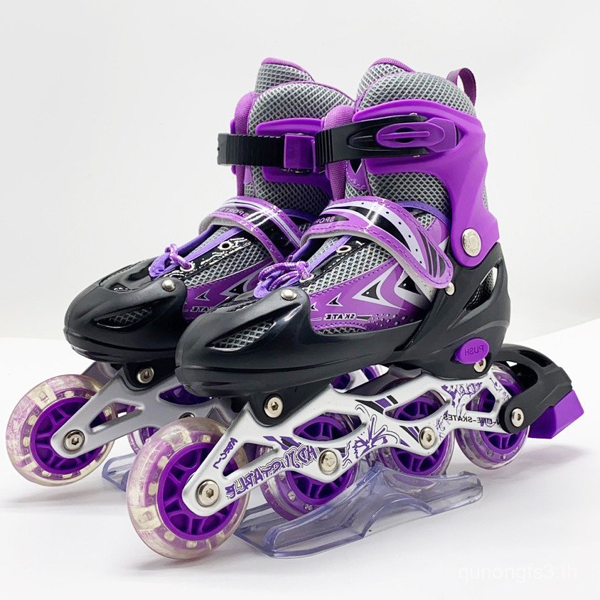 รองเท้าสเก็ต inline สำหรับเด็กทั้งหญิงและชาย แบบ roller skate และ roller blade