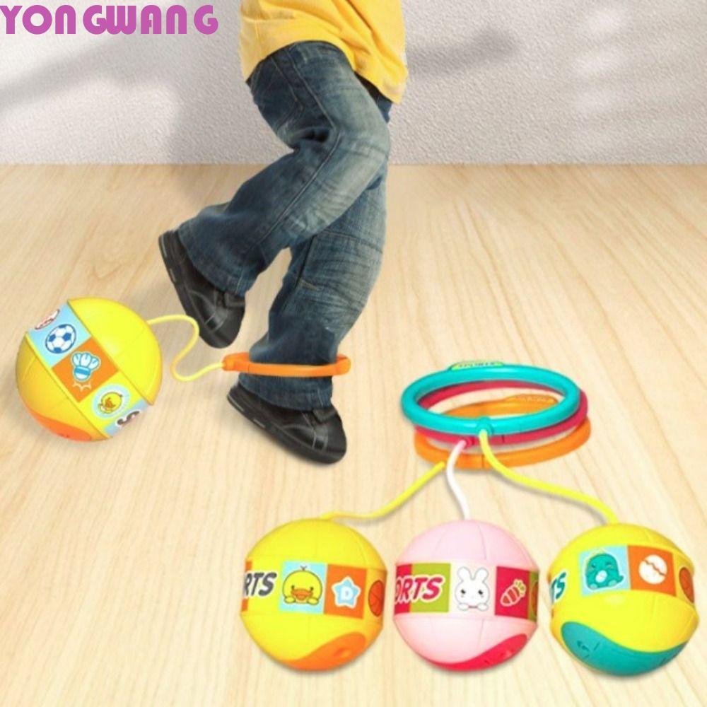 YONGWANG66HR Luminous Foot Jumping Ball, Foot Hoop Ball บน String Reaction Training Ball, ข้ามเชือกก