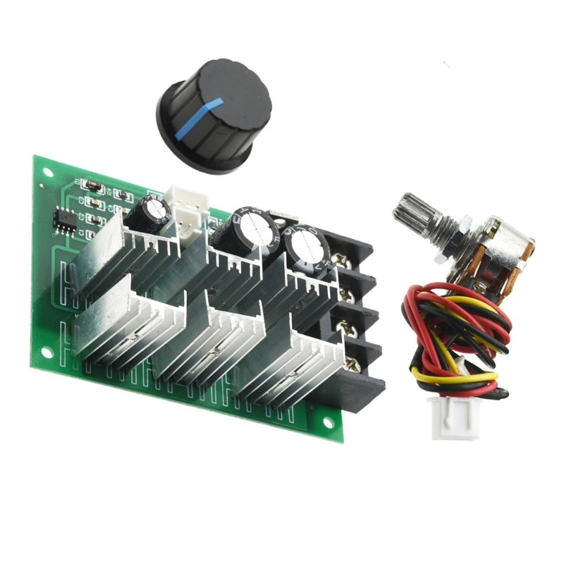 YXA 9-55V 40A 2000W PWM มอเตอร์ควบคุมความเร็ว Switcher Current Regulator PWM