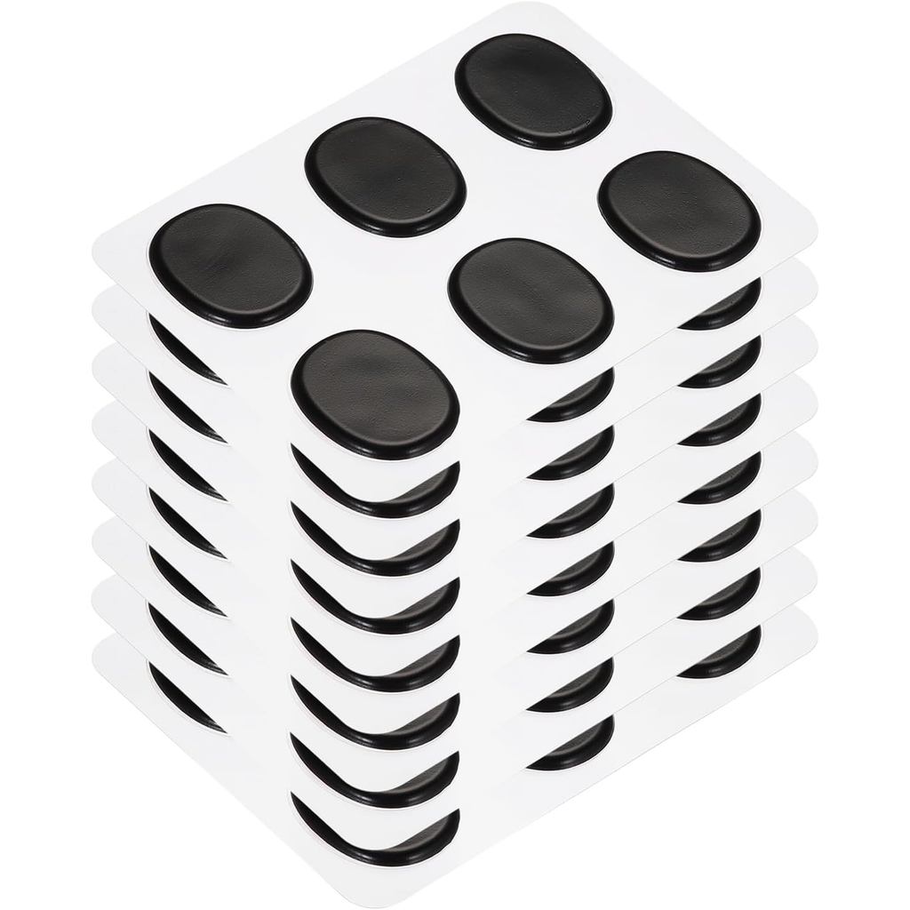 MOCCANIXITY 48 ชิ้นกลอง Dampeners เจลแผ่นซิลิโคน Mute Pads กลอง Silencers กลอง Dampeners Moon เจลสีด