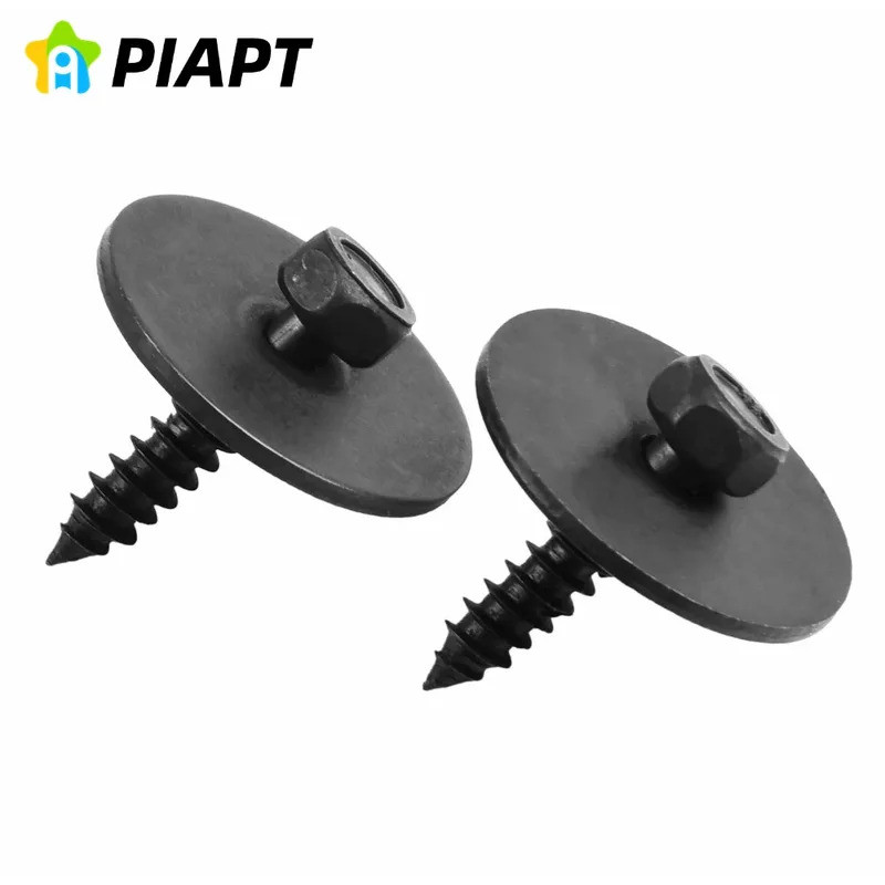 20PCS Car Screw Bolt Retainer Liner Under Cover Screw compatible with BMW X5 X6 X3 X1 1M M3 B7 (OEM: