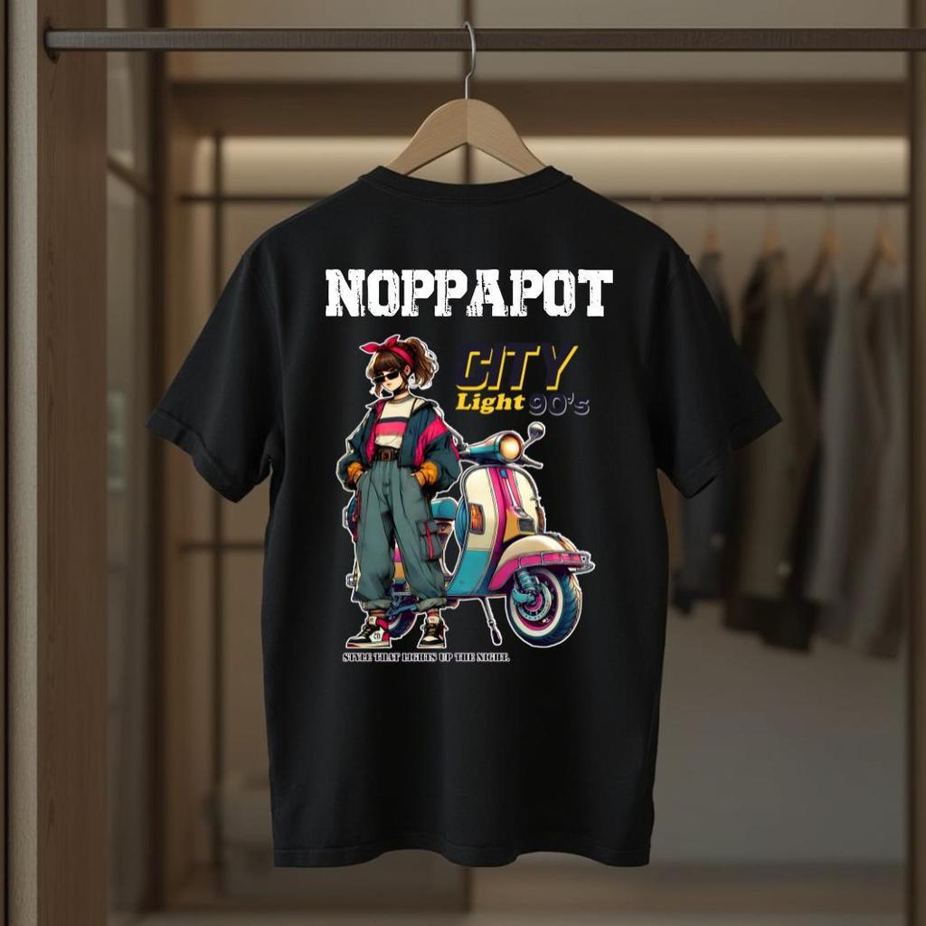 เสื้อยืด Fashion สกรีน NC63 เนื้อผ้า Cotton 100%