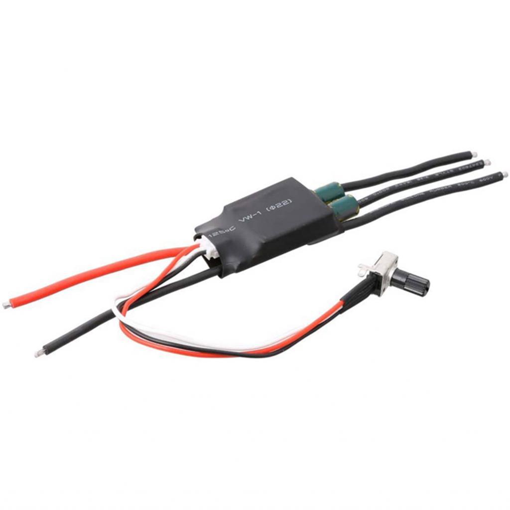 GoolRC DC 7-24V 200W BLDC 3 Phase Brushless ESC มอเตอร์ Hallless ไดรฟ์ตัวควบคุมความเร็วตัวควบคุม Pot