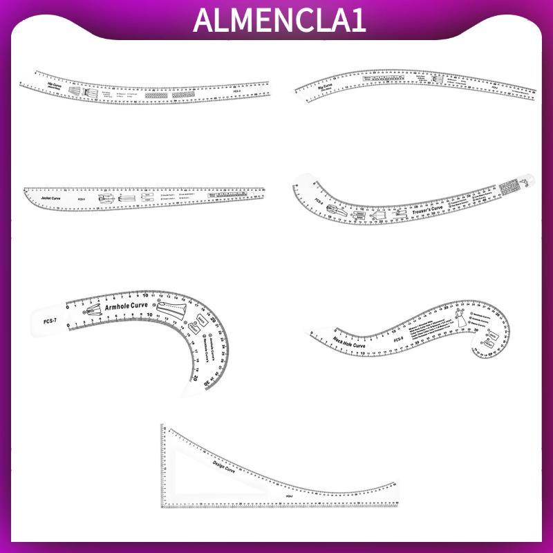 [Almencla1] French Curve Ruler Dressmaking Dress Curve Rulers Pattern Template Making