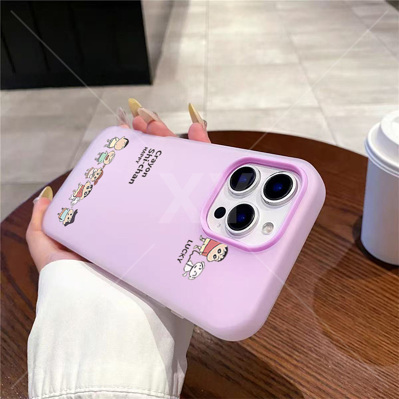 2 ใน 1 เคส สําหรับ iPhone 17 17 Pro 17 Pro Max 17 Air 16E 16 Pro Max 16 Pro 16 Plus 15 Pro Max 15 Pr