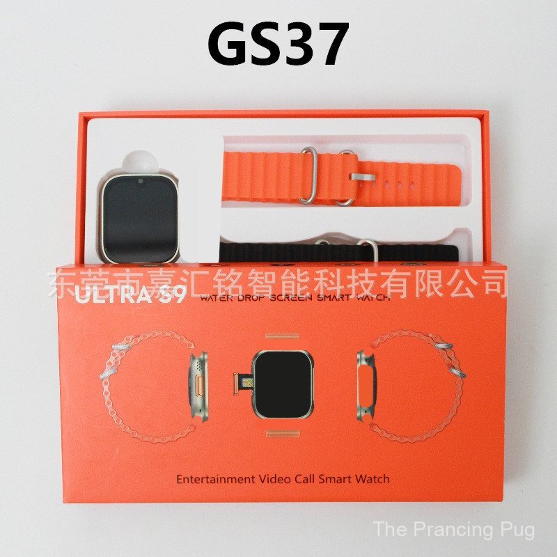 GS37 สมาร์ทวอทช์ Cross-Border Huaqiang North Heart Rate Monitoring กันน้ํา s9 Smart Island 1+16 สมาร