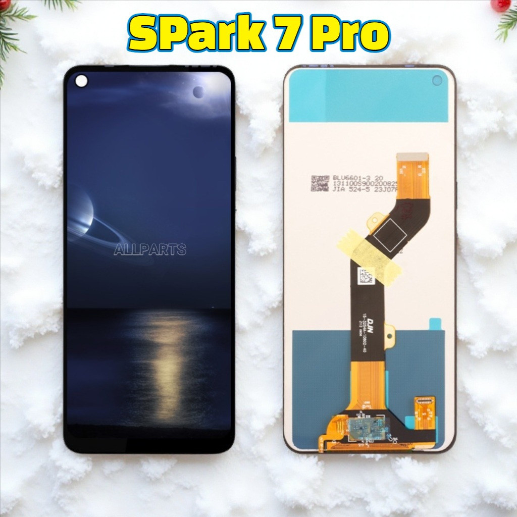 จอแสดงผลสําหรับ Tecno KF8 / spark 7 pro / CG6 LCD Touch Screen Digitizer เปลี่ยน camon 17