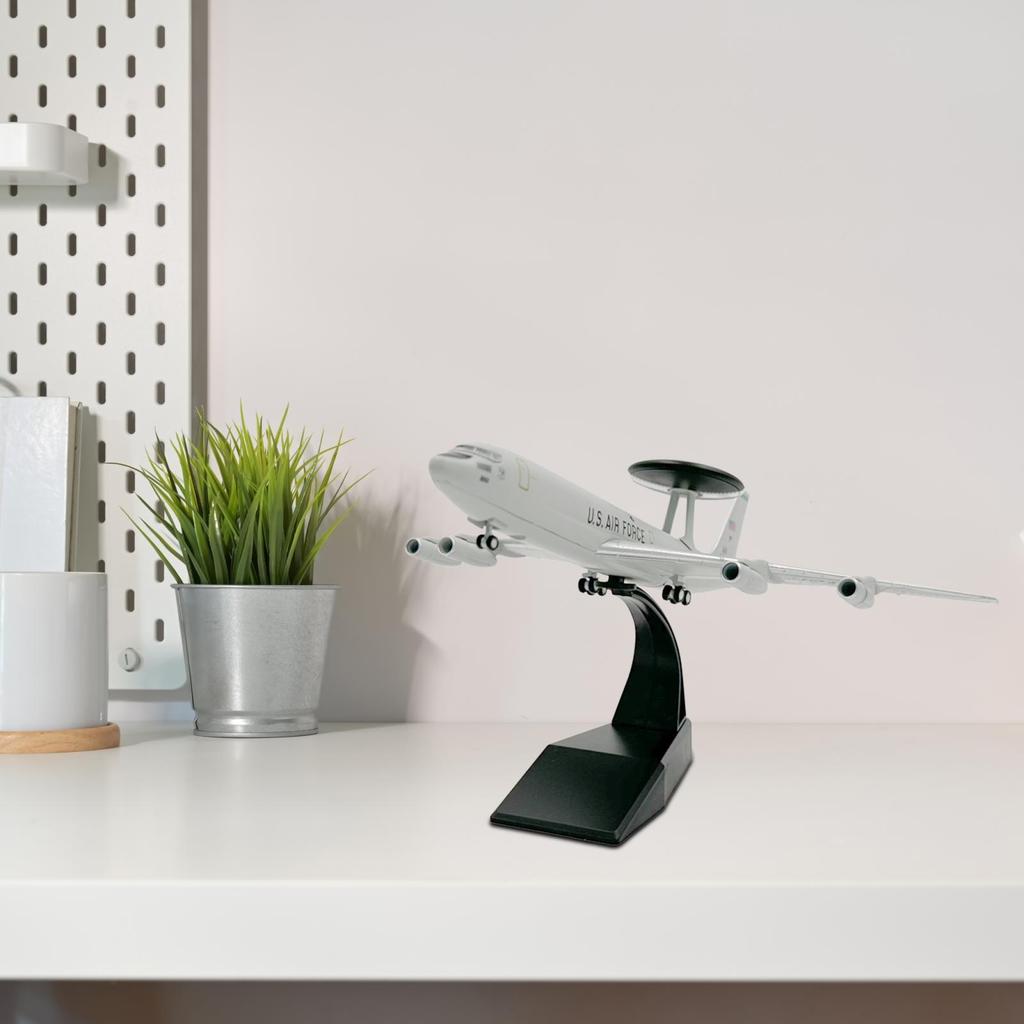 [Lszcx6l] 1:200 USA E-3 Sentry เครื่องบินโมเดลโลหะผสมDiecastสําหรับตู้โฮมออฟฟิศ